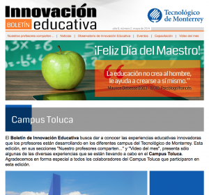 Boletín – Innovación Educativa